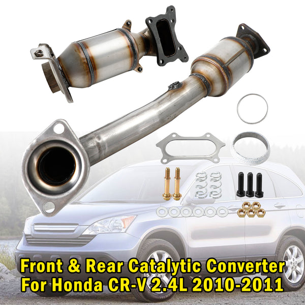 2010-2011 CR-V 2.4L Honda Front & Rear Catalytic Converter