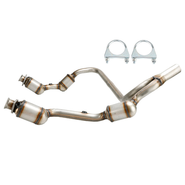 2007-2009 Jeep Wrangler 3.8L Catalytic Converter Y Pipe Direct