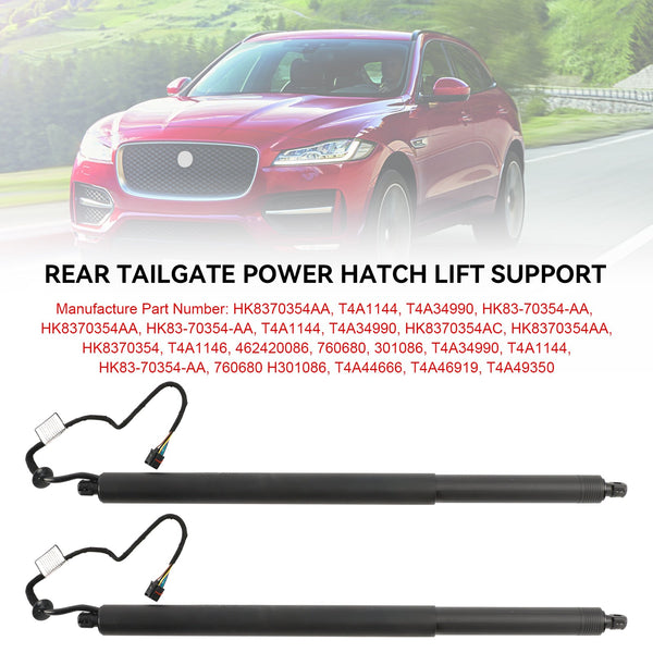 2016-2018 Jaguar F-Pace X761 Rear Electric Tailgate Struts HK8370354AA T4A1144