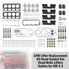 2005-2013 Chevy Silverado 1500 5.3L 5328CC 325CID V8 AFM Lifter Replacement Kit Head Gasket Set Head Bolts Lifters Guides Fedex Express