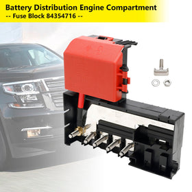 2014-2016 Chevy Silverado 1500 Batterijdistributie Motorcompartiment Zekeringblok 84354716 Generiek