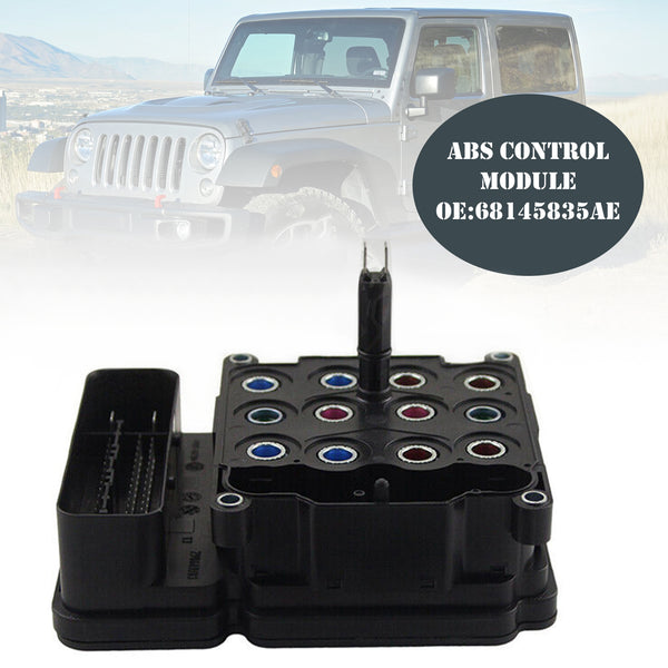 2012-2014 Jeep Wrangler 3.6L Módulo de control ABS no programado genuino 68145835AE genérico