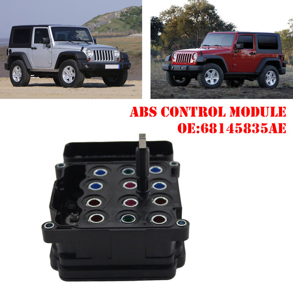 2012-2014 Jeep Wrangler 3.6L Genuine Unprogrammed ABS Control Module 68145835AE