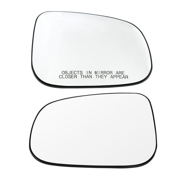 Verre de rétroviseur latéral Jaguar XF/XFL L+R 2008-2022 30716923 30762571 30716484 30716487 générique