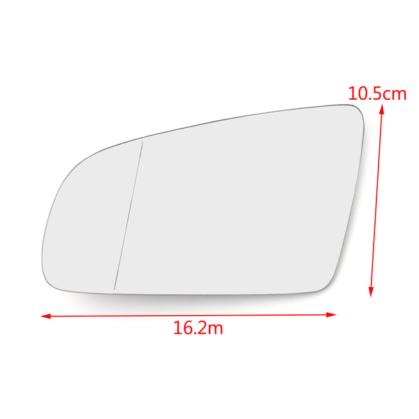 2004-2008 アウディ A3/S3 フロント L サイド バックミラー ガラス ヒーター付き 8E0857535E 汎用
