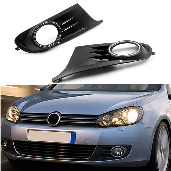 2010-2014 VW Golf MK6 TDI / TSI Open Vent Fog Light Grille Covers 5K0 853 665 5K0 853 666