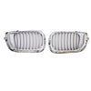 Front Kidney Hood Grille Grill For BMW E46 3 Series 4 Door 2002-2005 Chrome