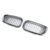 Front Kidney Hood Grille Grill For BMW E46 3 Series 4 Door 2002-2005 Chrome