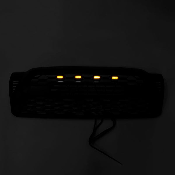 2005-2011トヨタタコママットブラックフロントバンパーグリルグリルW/LED PT0317-9842ジェネリック