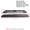 No Need to drill Version 2014-2019 Toyota 4Runner TRD PRO 2pcs Front Bumper Grill+Black/Red