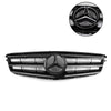 2008-2014 Benz Clase C W204 con emblema LED C300/C350 parrilla de parachoques delantero cromada genérica