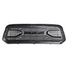 2013-2018 Dodge Ram 1500 Black Big Horn Style Front Bumper Grill Grille