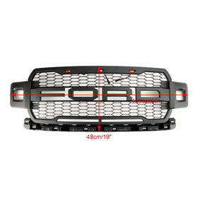 Ford F150 Super Duty 2018-2020 voorbumpergrille met LED algemeen