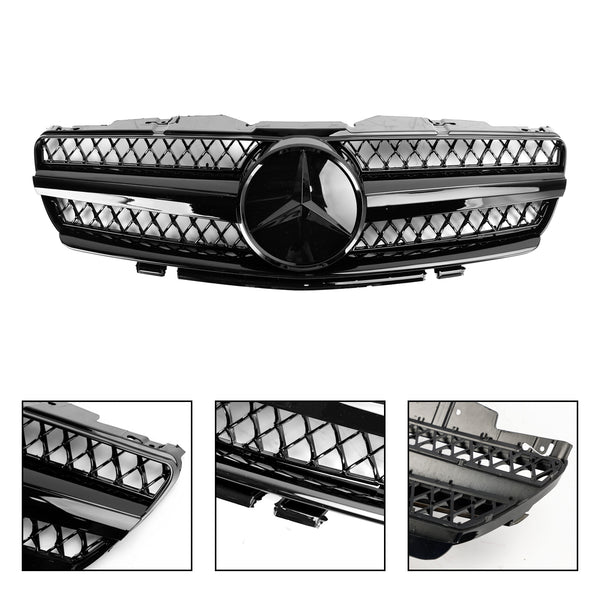 2003-2006 Benz R230 SL500 SL600 SL55 främre övre grill Generic