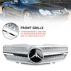 2003-2006 Mercedes Benz SL-Klasse R230 SL500 SL600 SL55 Voorbumper Bovenste Grill Grille Algemeen