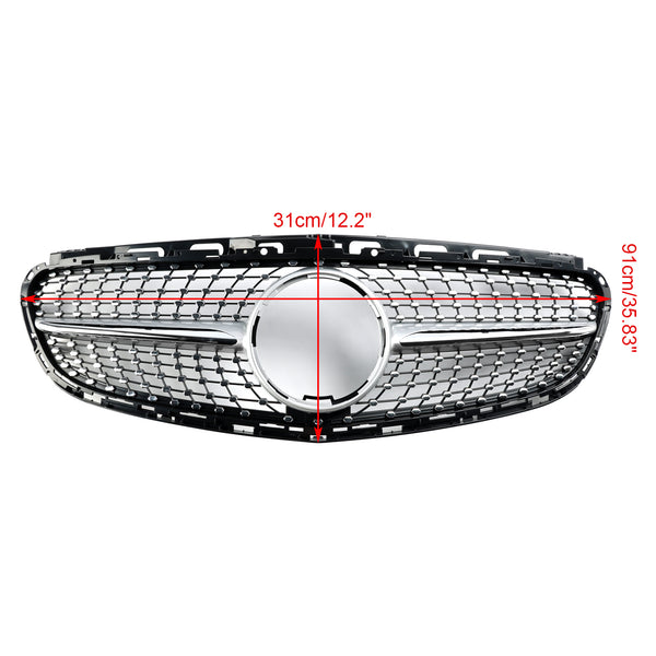 2013–2016 Benz E-Klasse W212 Facelift diamantformet støtfangergrill foran 2128850622 2128850822