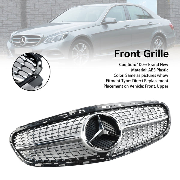 2013-2016 Benz E-KlasseW212 Facelift Diamond Front Bumper Grill 2128850622 2128850822 Generiek