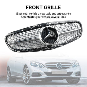 2013-2016 Mercedes Benz Classe E W212 Facelift Diamond Grille de pare-chocs avant 2128850622 2128850822 générique