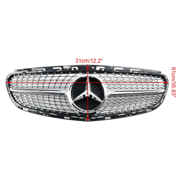 2013-2016 Benz E-Class W212 Facelift Diamond Front Bumper Grill 2128850622 2128850822