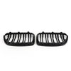 2009-2014 BMW X1 E84 SUV Gloss Black Dual Slats Front Hood Kidney Grill Grille Generic