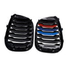 BMW G01 X3 G02 X4 Par M-Color Parrilla Parrilla 51138469959 Negro Brillante Genérico