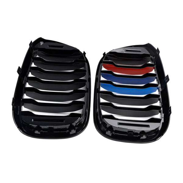 BMW G01 X3 G02 X4 Par M-Color Njurgrill 51138469959 Glans Svart Generic