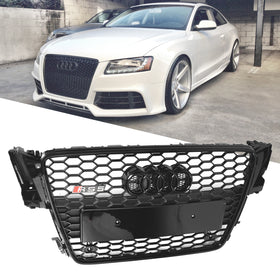 Audi A5 S5 B8 2008-2012 Grille en maille pour capot sport en nid d'abeille style RS5