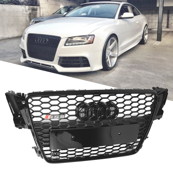 Audi A5 S5 B8 2008-2012 Grille en maille pour capot sport en nid d'abeille style RS5