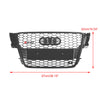 2008-2012 Audi A5 S5 B8 Hood Honeycomb RS5 Style Sport mesh Grill