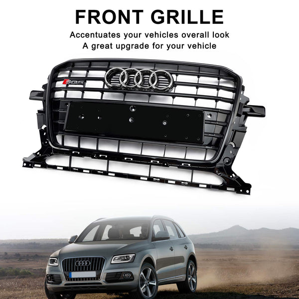 2013–2017 Audi Q5 8R Schwarz RSQ5 Style Honeycomb Mesh Sport Hex Grill Generic