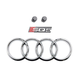 2013-2017 Audi Q5 8R Zwart RSQ5-stijl Honingraatgaas Sport Hex Grill Algemeen