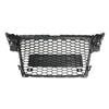 2009-2012 Audi A4/A4 Avant/S4 B8 Honeycomb Sport Mesh Hex Grill + Venstre Høyre Tåke Grill