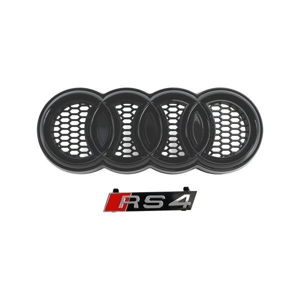 2009–2012 Audi A4/A4 Avant/S4 B8 Exchange RS4 Style Honeycomb Sport Mesh Hex Grill Generic