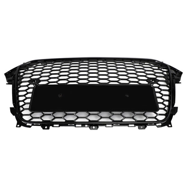 2013-2016 Audi A4 S4 Grill Rs4 Style Mesh Front Bumper Gloss Black Grill