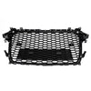2013-2016 Audi A4 S4 Grill Rs4 Style Mesh Front Bumper Gloss Black Grill