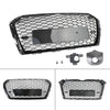 Audi 2017-2019 A4 S4 Honeycomb Mesh Hex Grille RS4 Style Grill