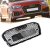 Audi 2017-2019 A4 S4 Honeycomb Mesh Hex Grille RS4 Style Grill