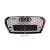 Audi A4 S4 2017-2019 Honeycomb Mesh Hex Grille RS4 Style Grill