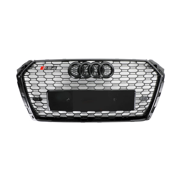 Audi 2017-2019 A4 S4 Honeycomb Mesh Hex Grille RS4 Style Grill