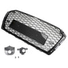 Audi 2017-2019 A4 S4 Honeycomb Mesh Hex Grille RS4 Style Grill