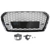 Audi 2017-2019 A4 S4 Honeycomb Mesh Hex Grille RS4 Style Grill