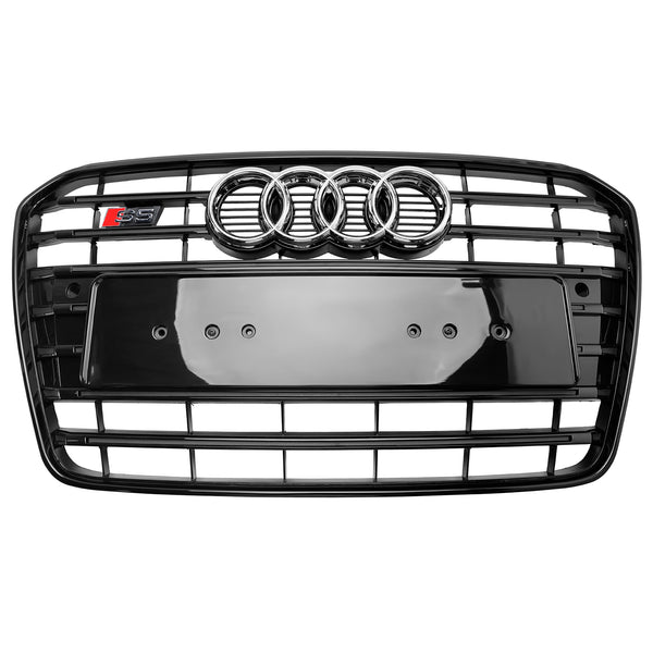 2013-2016 Audi A5 S5 B8.5 S5-stijl voorbumpergrille Grill zwart generiek