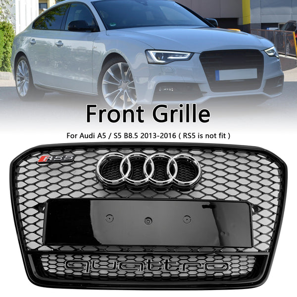2013–2016 Audi A5 S5 B8.5 RS5 Stil Waben-Frontstoßstangengrill