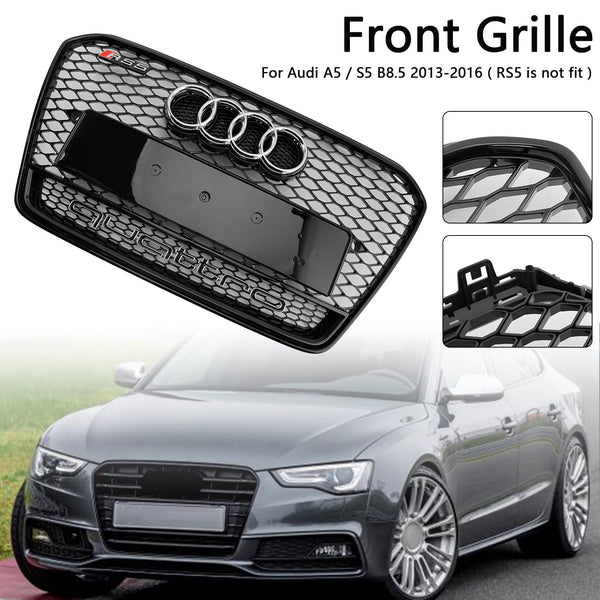2013–2016 Audi A5 S5 B8.5 RS5 Stil Waben-Frontstoßstangengrill