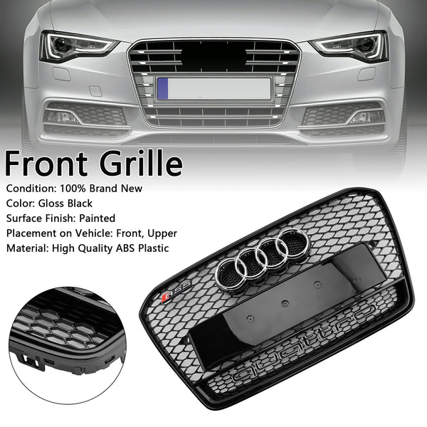 2013–2016 Audi A5 S5 B8.5 RS5 Stil Waben-Frontstoßstangengrill