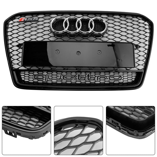 2013–2016 Audi A5 S5 B8.5 RS5 Stil Waben-Frontstoßstangengrill