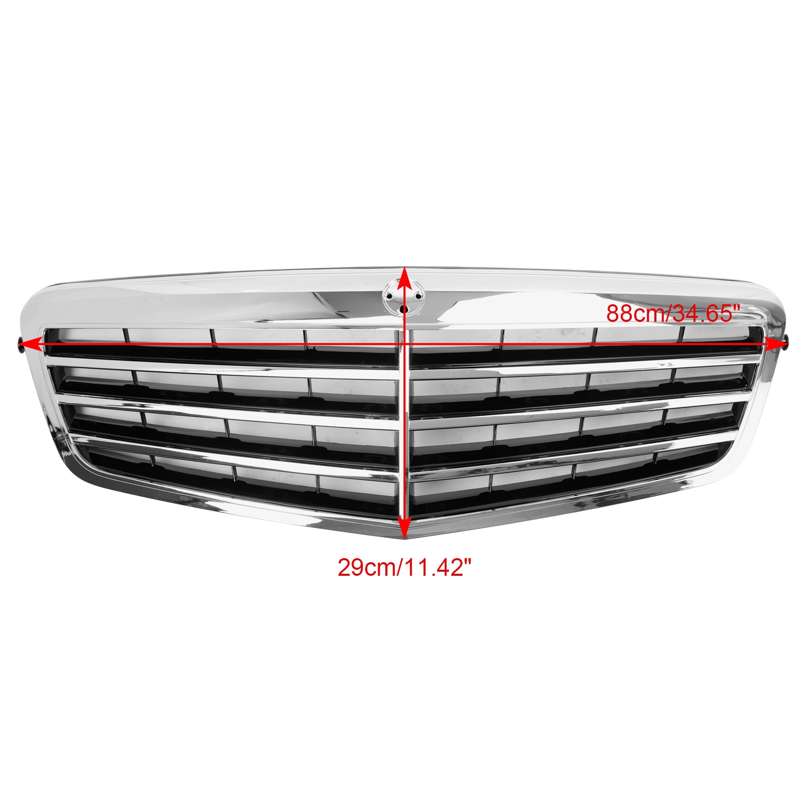 Mercedes-Benz Classe E 2010-2013 W212 Griglia anteriore cromata E350 E550 E63 AMG