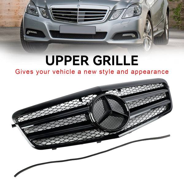 09/2009-02/2013 Mercedes-Benz E-Class W212 E200 E220 E350 E550 Front Bumper Grille Grill