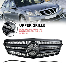 09/2009-02/2013 Mercedes-Benz E-KlasseW212 E200 E220 E350 E550 Voorbumper Grille Grill Generiek