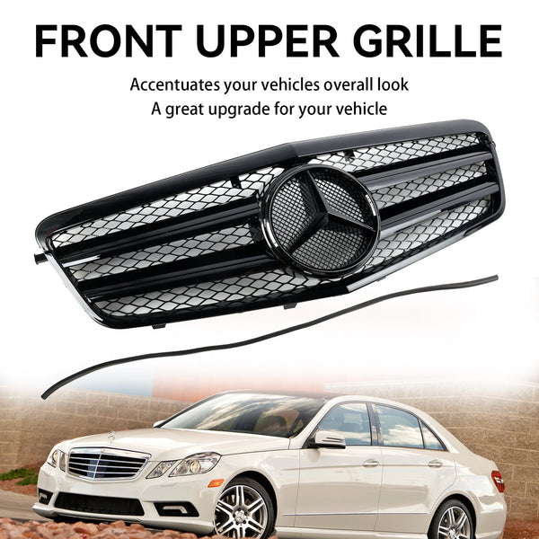 2009-2013 Benz E-Class W212 E200 E220 E350 E550 Front Bumper Grill Replacement Generic